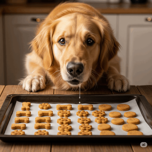 selbstgebackene Hundekekse - als Leckerlies im Training der Jackpot!