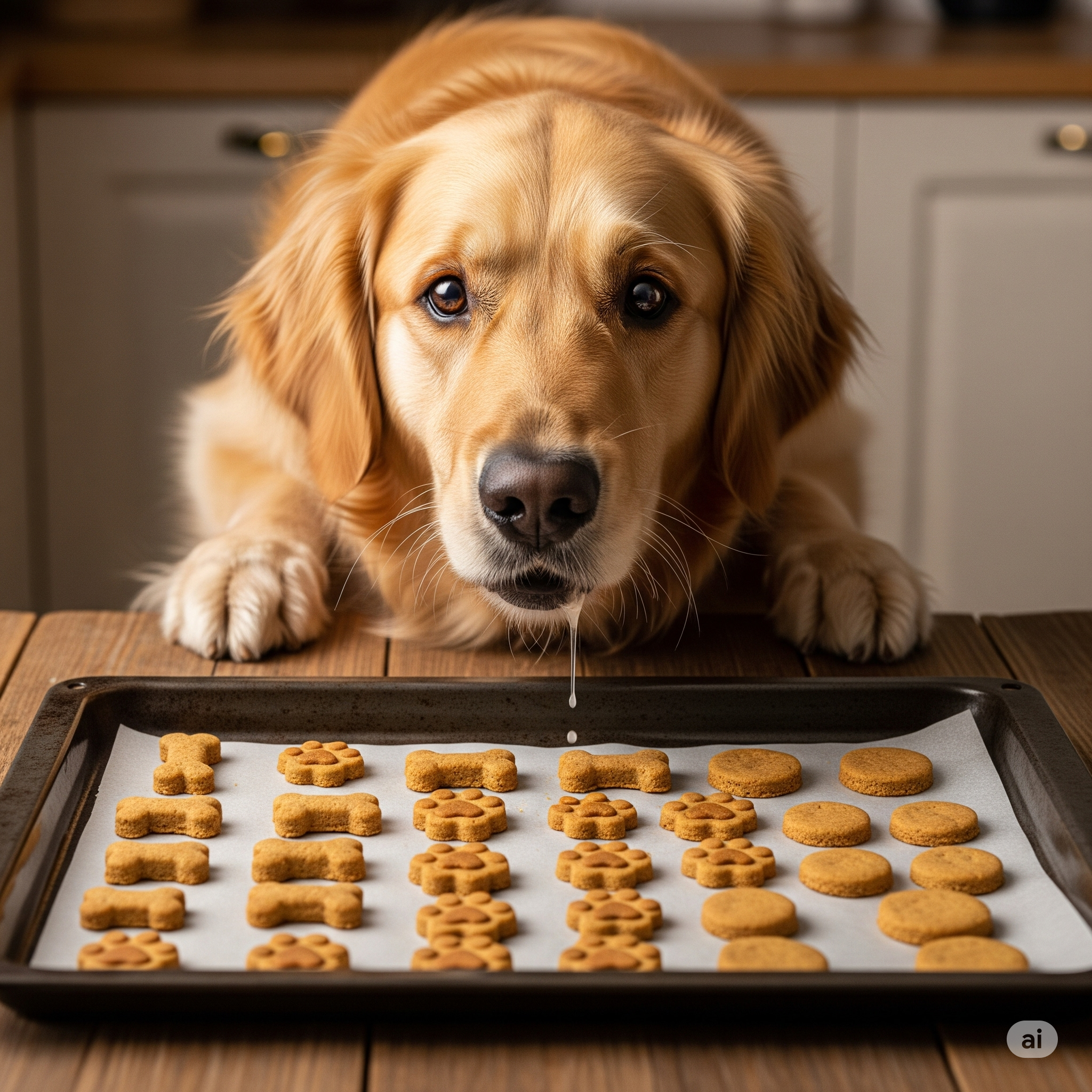 selbstgebackene Hundekekse - als Leckerlies im Training der Jackpot!