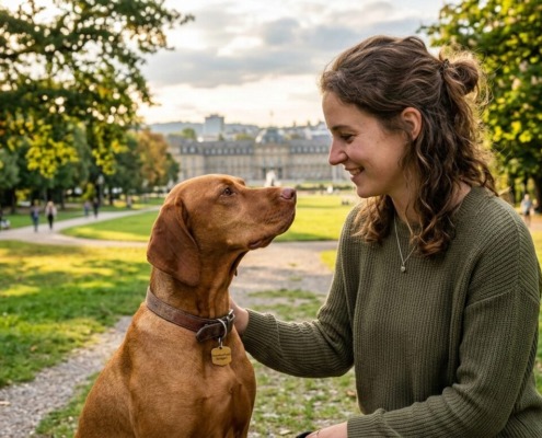 perfekte Bindung-Hundeschule Stuttgart-Rosensteinpark