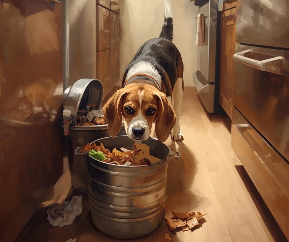 Motivation: selbstbelohnendes Verhalten - Müll durchwühlen