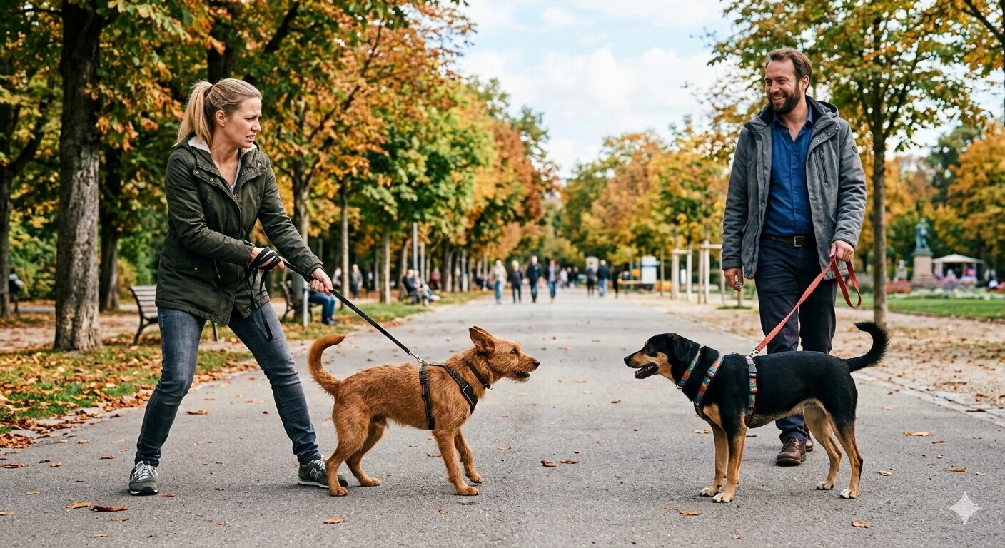 Stimmungsübertragung- Hundeschule Stuttgart- Schloßgarten