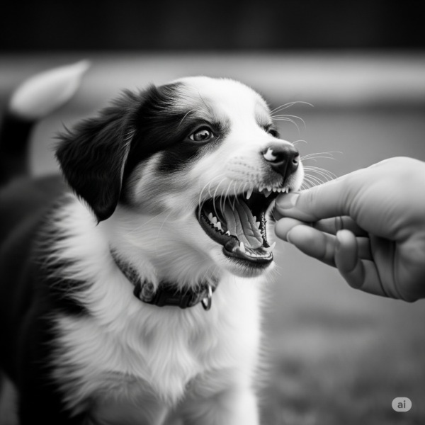 Welpe erlernt Beißhemmung-Hundeschule Stuttgart - Welpentraining- Stuttgart Gaisburg