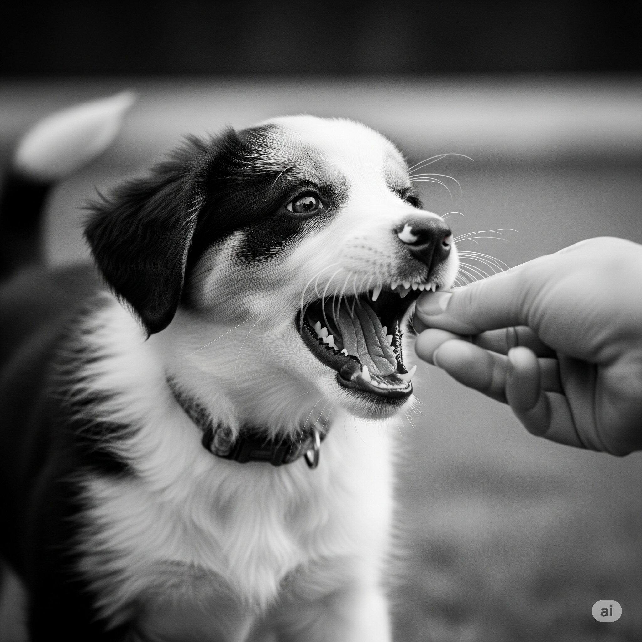Welpe erlernt Beißhemmung-Hundeschule Stuttgart - Welpentraining- Stuttgart Gaisburg