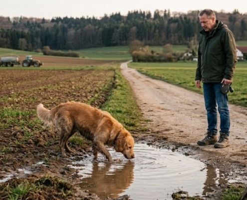 Botulismus-Gefahr für Hunde aus Pfützen! Vergiftung